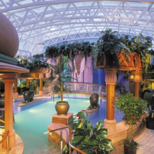 Solarium At Sunset