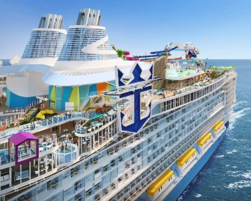 Royal Caribbean Presenta Uno De Los Cruceros Más Grandes Del Mundo, El Icon Of The Seas: 20 Pisos Y 5.610 Pasajeros